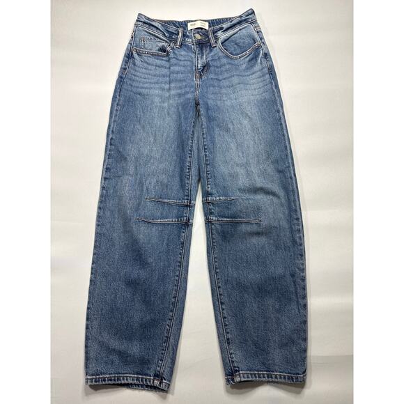 BKE Denim - BKE Buckle Women's Taylor Low Slung Horseshoe Blue Denim Jeans - 23x28 (27x27)